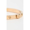 Tory Burch Women's Miller Stud 5MM Hinge Bracelet, Tory Gold,
