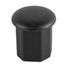 Laroal Resilient Black-ish Cap Lacrosse Butt Cover Lacrosse Butt Caps