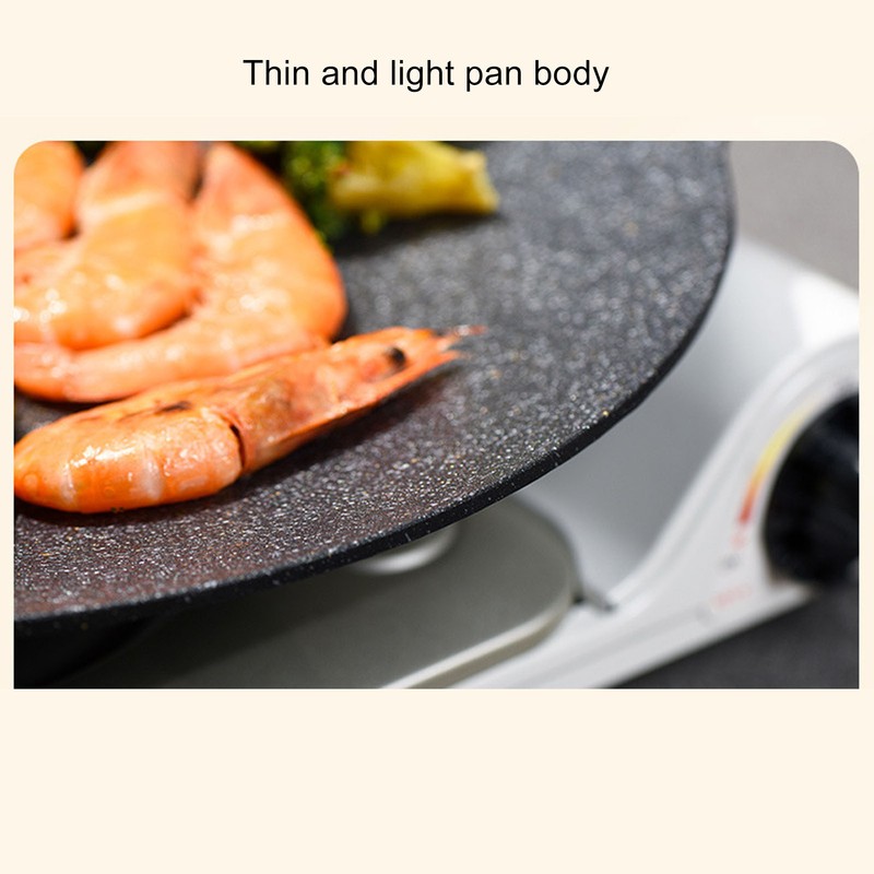 Barbecue Plate Reusable Easy Clean High Thermal Conductivity Coating Surface
