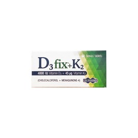 Unipharma D3 Fix 4000 IU & K2 45 μg, 60 tabs