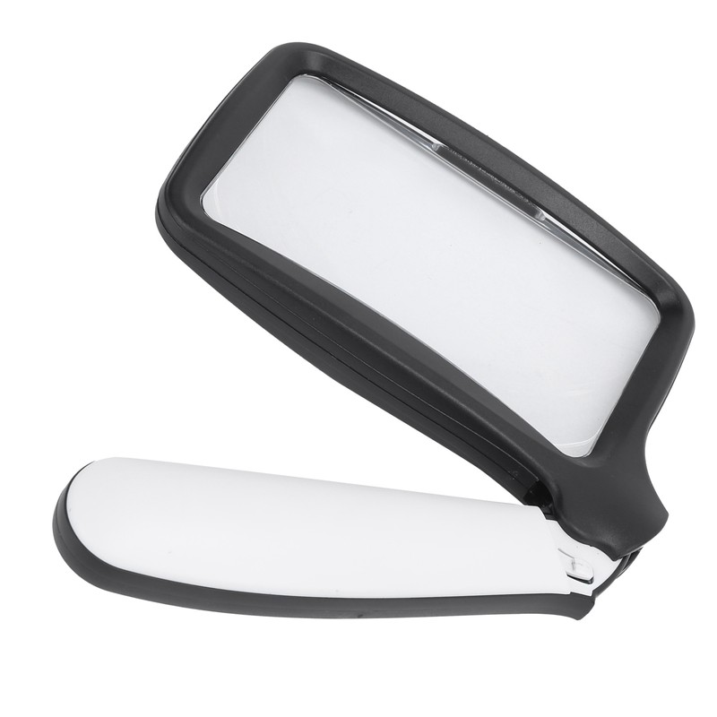 Magnifying Glass Foldable Handheld 5 LED Lights HighDefinition Acrylic Magnifier