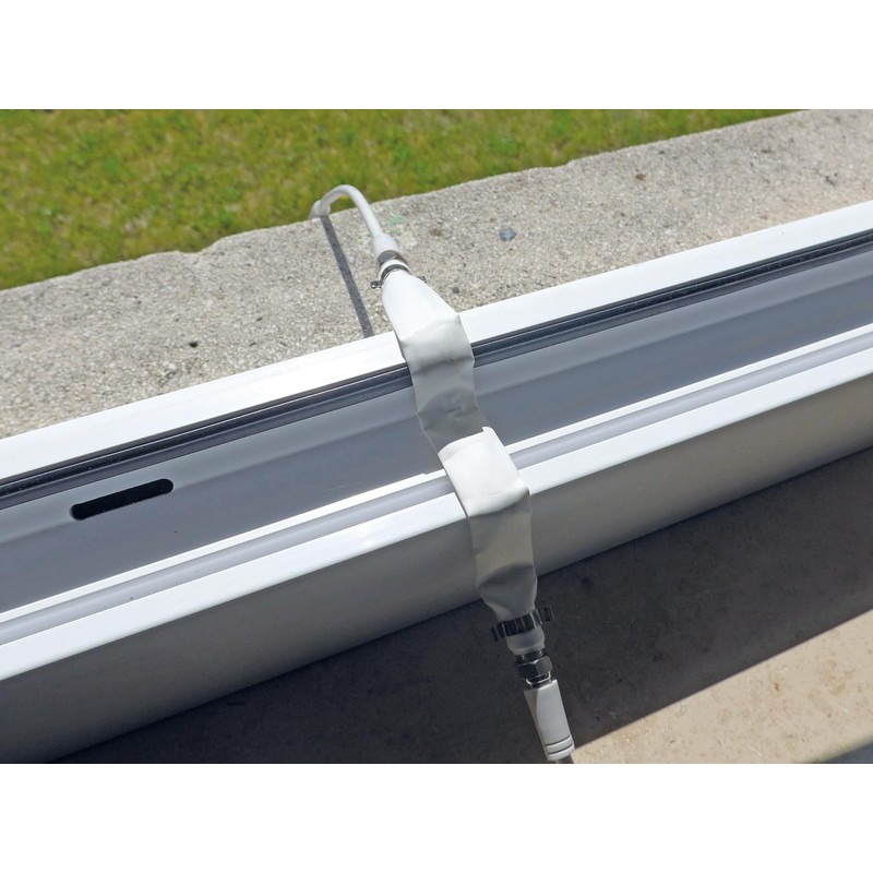 SCHWAIGER 5378 Window Feed-Through SAT Cable Coaxial Cable Flat Ribbon
