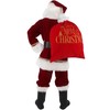 Wabolay Santa Claus Costume for Men Santa Suit Adults 11pcs