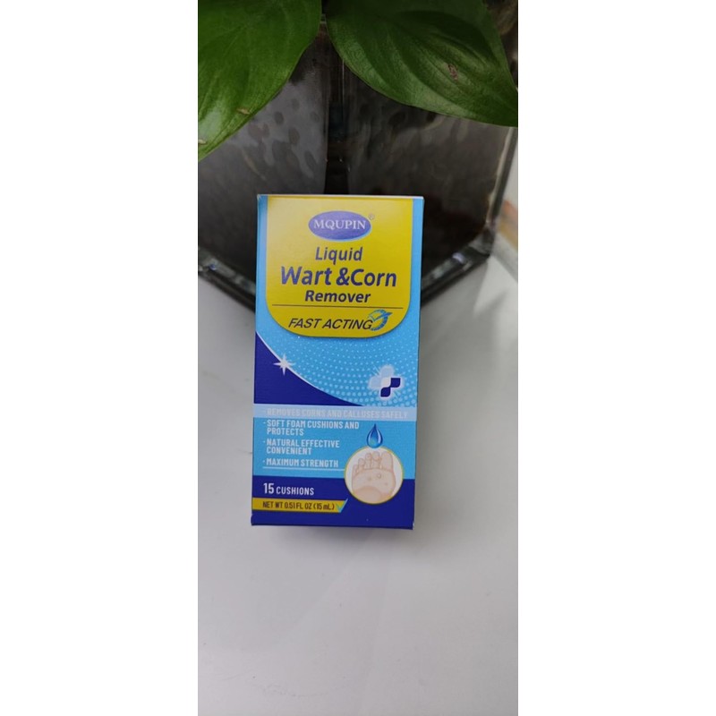 MQUPIN Corn Removers for Toes，Extra Strength Corn & Callus Remover