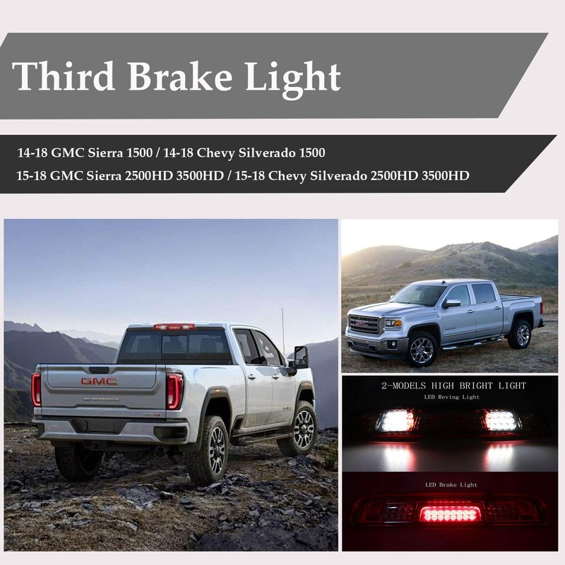 For 2014-2018 Chevy Silverado & GMC Sierra 1500 2500HD 3500HD