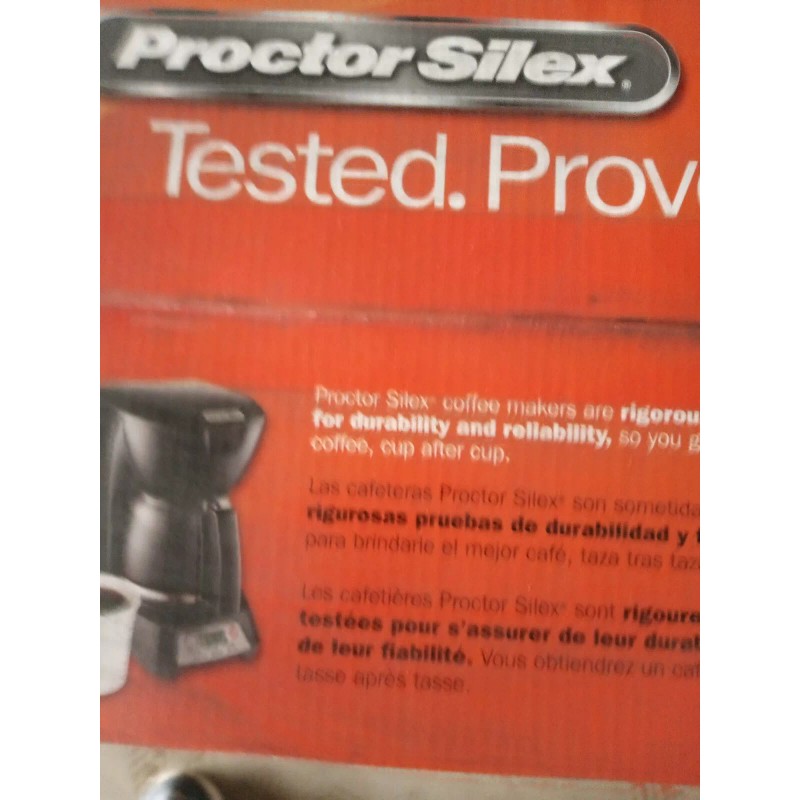 Proctor Silex 43672 Black Programmable 12 Cups