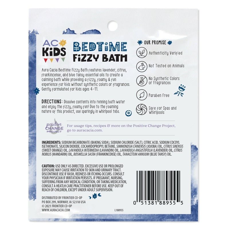 Aura Cacia Kids Aromatherapy: Fizzy Bath Bedtime Aura Cacia Kids