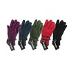 LADIES SOFT WARM THINSULATE FLEECE GLOVES WITH SUPERIOR INSULATION PROPERTIES.