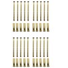 Universal Hardware 20 Pack M4 Door Handle Screws Brass with