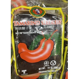 Happy Brand 2 Packs  Thai Wet Tamarind Pulp Seedless Wet Seedless Tamarind 14oz