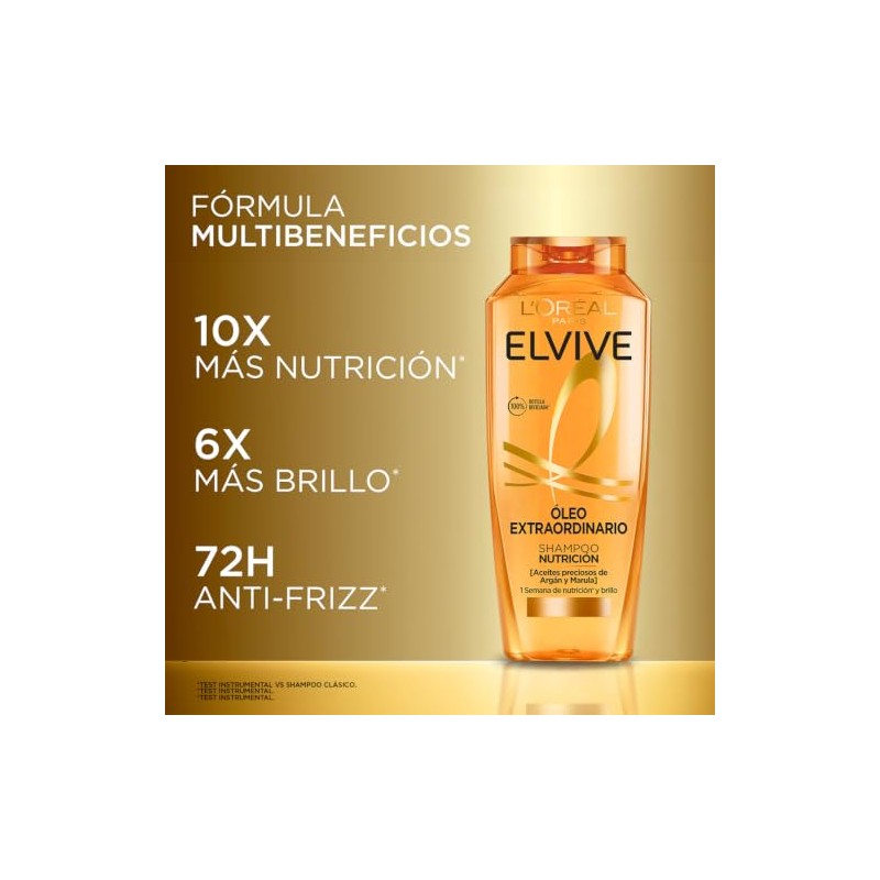 L'Oréal Paris Shampoo Óleo Extraordinario Elvive 370 ml