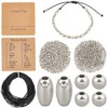 SUNNYCLUE Bead Bracelet Making Kit with Morse Code Beads Morse