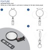 SKERTS Scooter Rear View Mirrors for Ninebot Black Rearview Mirrors