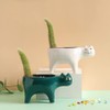 DIYOMR Cat Planter Animal Succulent Pots, Ceramic Cat Mini Flower