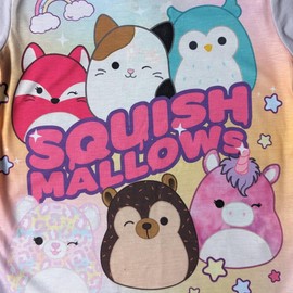 Girls Squishmallows Short Pyjamas (Squishmallows - Shorty, 7-8 Years)