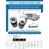 Summit Hydraulics Flat Face Hydraulic Quick Connect Coupler, #10 JIC