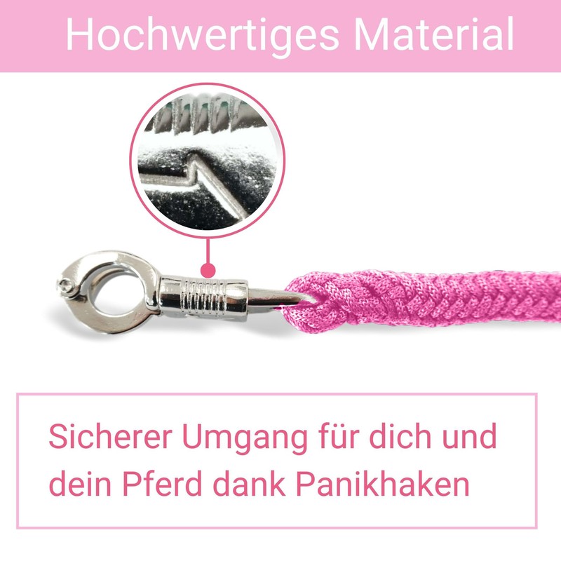 Lead Rope Horse Tie Rope for Horses with Sturdy Panic