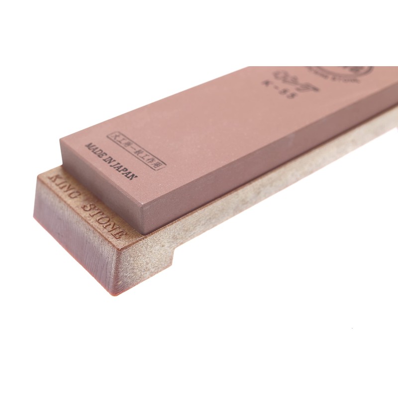 King #1000 Grit Japanese Whetsone Whetstone with Non-Slip Base Made