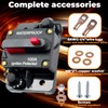 200 amp Circuit Breaker, Manual Reset Inline Fuse Waterproof Circuit