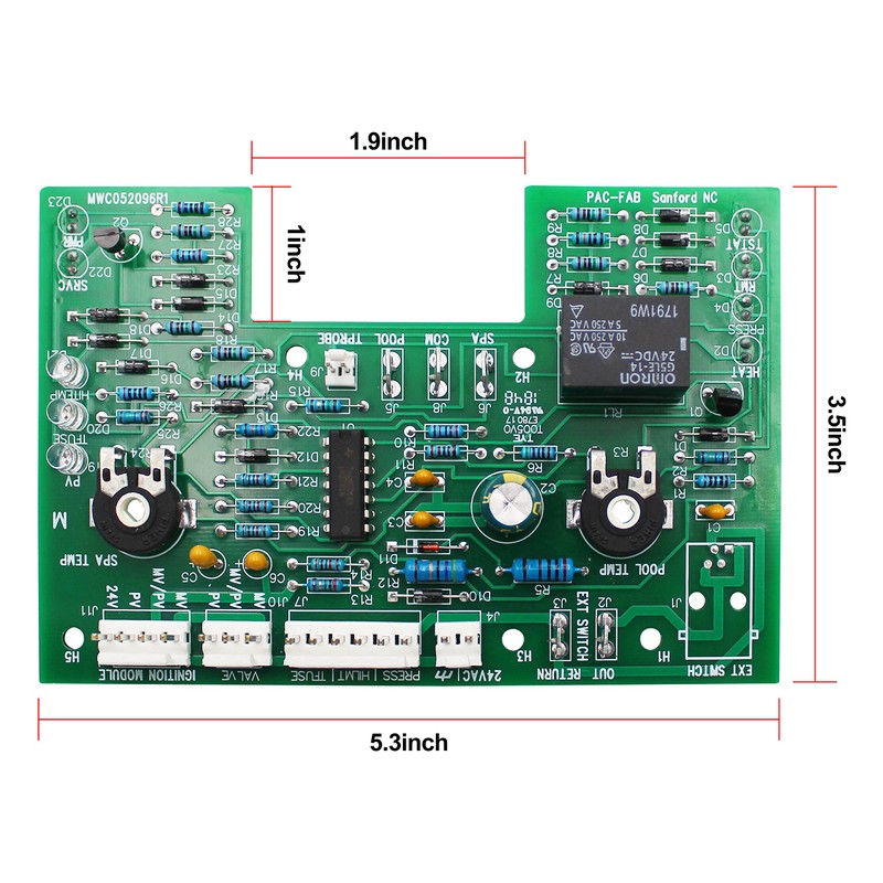 470179 Electronic Thermostat Circuit Board Replacement Compatible with MiniMax Plus