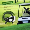 VOONKE Golf Cart Steering Wheel and Golf Adapter for Club