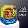 Jurassic World Backpack Dinosaur Design School Backpack 3D Children's Backpack