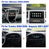 For Toyota Tundra, Sequoia 2003-2006 Android 14 Carplay Car Stereo