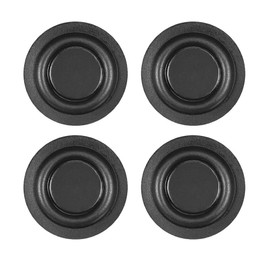 uxcell 30mm Dia. Speaker Passive Radiator Vibration Plate, Subwoofer Vibration Membrane, DIY Bass, Low Frequency 4pcs