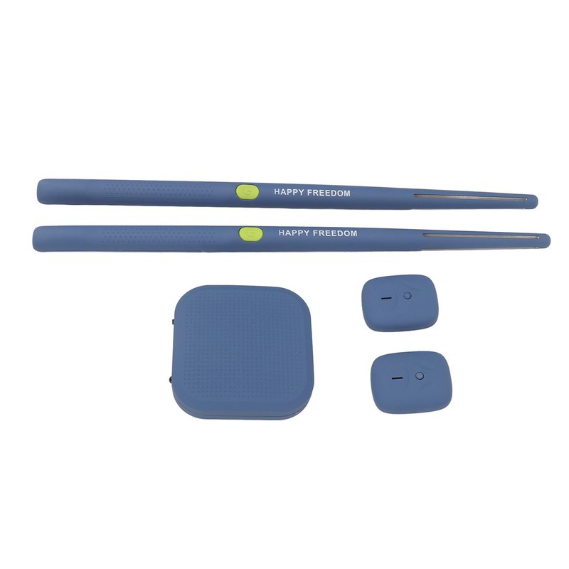 Virtual Drum Kit, Portable Virtual Reality Drum Set with Drumsticks,