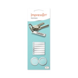 ImpressArt Keychain Metal Stamping Blanks Kit