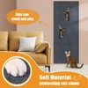 cat Scratching mat Self-Adhesive, Trimmable Furniture Protector for Couch, Sofa,