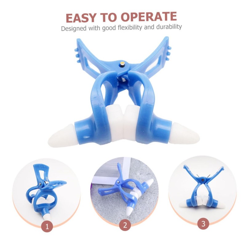 Baluue 5pcs Breathing Nose Clip for Nose Shaper Strips Lift