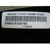 USMC MARPAT ILBE Assault Pack - Flexible Plastic Frame Sheet