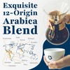 Bazzara Dodicigrancru Ground Filter Coffee 250g, Luxury 12-Origin Arabica Blend,