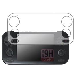 PDA Workshop ANBERNIC RG 476H Compatible 9H High Hardness [Reflection Reduction] Protective Film, Made in Japan
