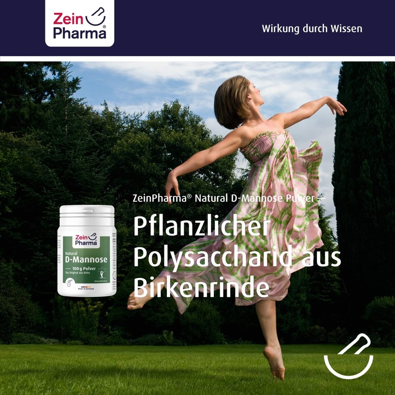 Zein Pharma Natural D-Mannose Powder, 100 g, Pack of 1