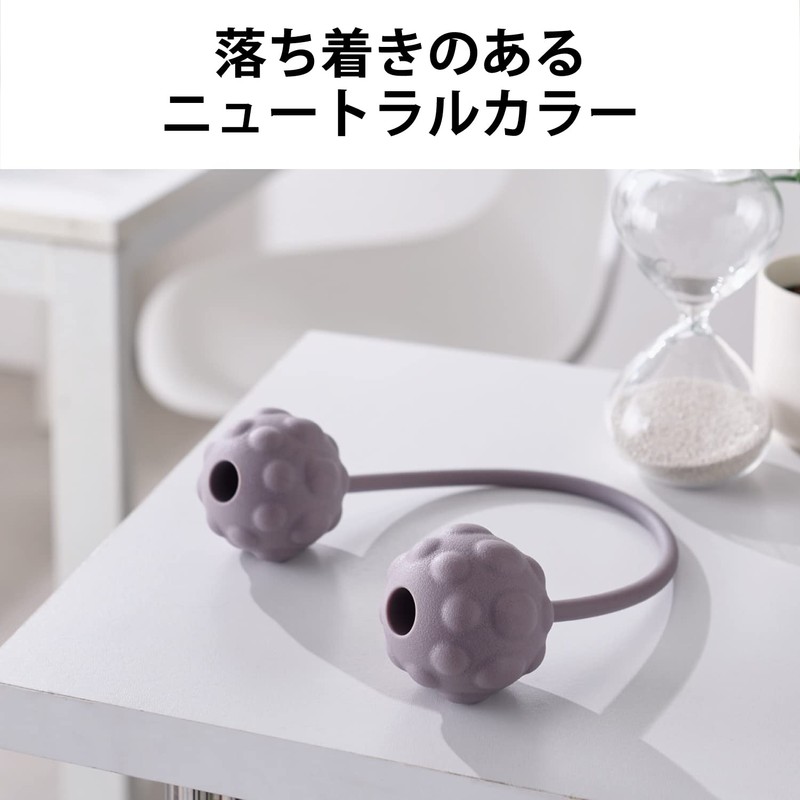 Elecom HCK-FBTSGYL EClear Stretch Ball for Soles, Office Stretch, Soft,