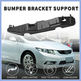 PARSLUCK Bumper Support Bracket for Hyundai Sonata 2015-2017 Durable No.86513C1000 | Left Side Front Bumper Retainer Bracket Hold Mount Black 1 Pc Stable