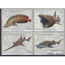 UN - Geneva 884-887 block of four (complete.issue.) unmounted mint/never hinged ** MNH 2014 Fish (Stamps for collectors) Water animals