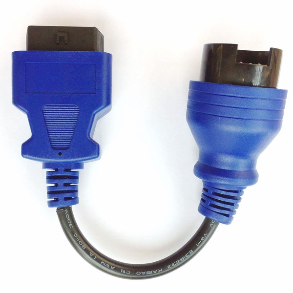 OTKEFDI 38Pin OBD Adapter to 16Pin OBDII Cable Truck Diagnostic