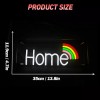uponray Desk Display Home Rainbow Led Sign Lights USB Power
