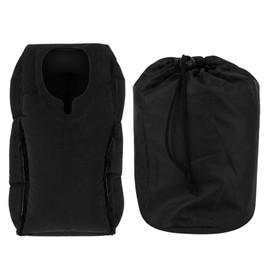 Travel Pillow, Portable Folding Inflatable Travel Pillow Neck Support Travel Home Airplane Sleeping Office Napping Rest Pillow(02)