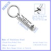 BEKECH 20th Birthday Gifts Birthday Keychain Happy 20th Birthday Congrats