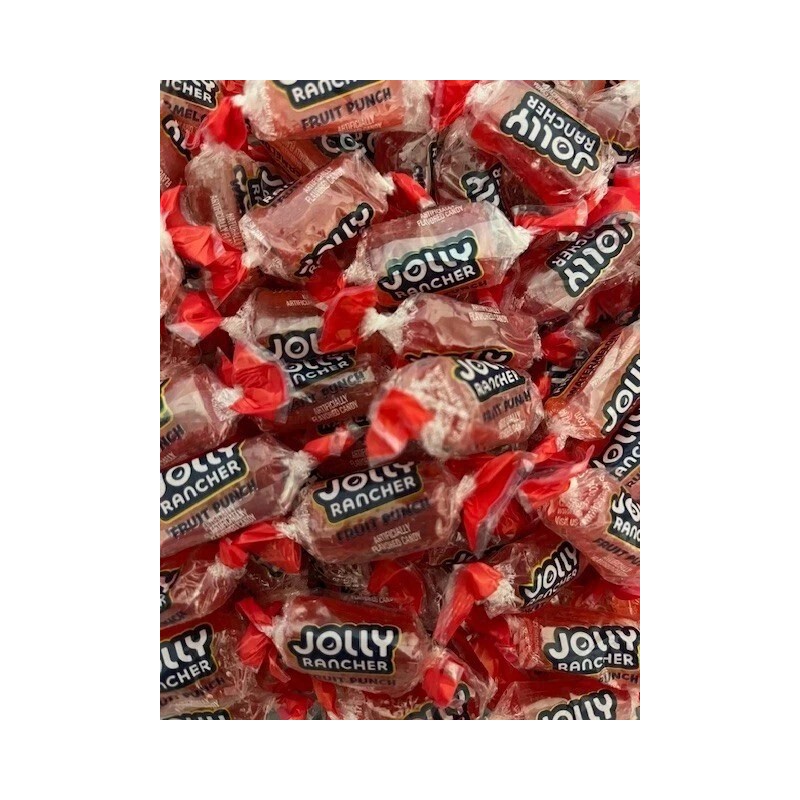 Jolly Rancher "ALL FRUIT PUNCH" Flavored Hard Candy- BULK -