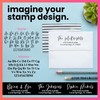 Custom Return Address Stamp – Self Inking Rubber Stamp –