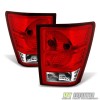 DTMOTO 2007-2010 Jeep Grand Cherokee Tail LIghts Brake Lamps Replacement
