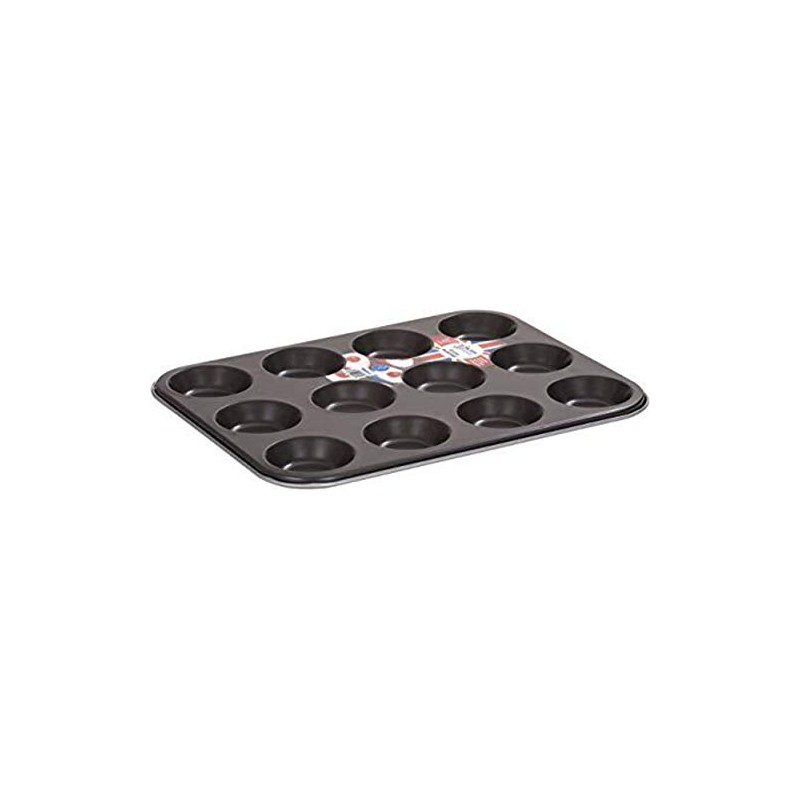 Wham Non-Stick Bread roll Mould, Steel, Silver/Graphite, 31 x 24