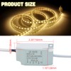 Qimoo 4-7W LED Driver, Constant Current 300mA AC 85-265V Output