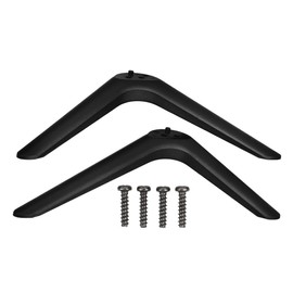 Cabilock Universal Tv Stand Base Legs for Tabletop Tvs, Adjustable Replacement Plastic Feet, Stable Support, Easy Installation, Space-Saving Design, Suitable for Home and Office