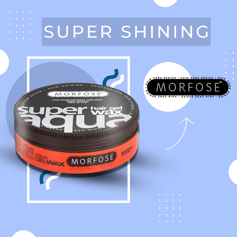 Morfose Aqua Hair Wax (175 ml, Super Aqua)